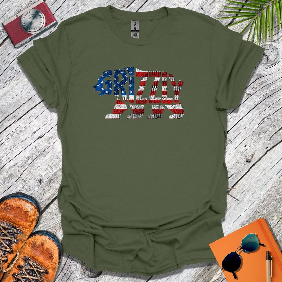 USA Grizzly T-Shirt