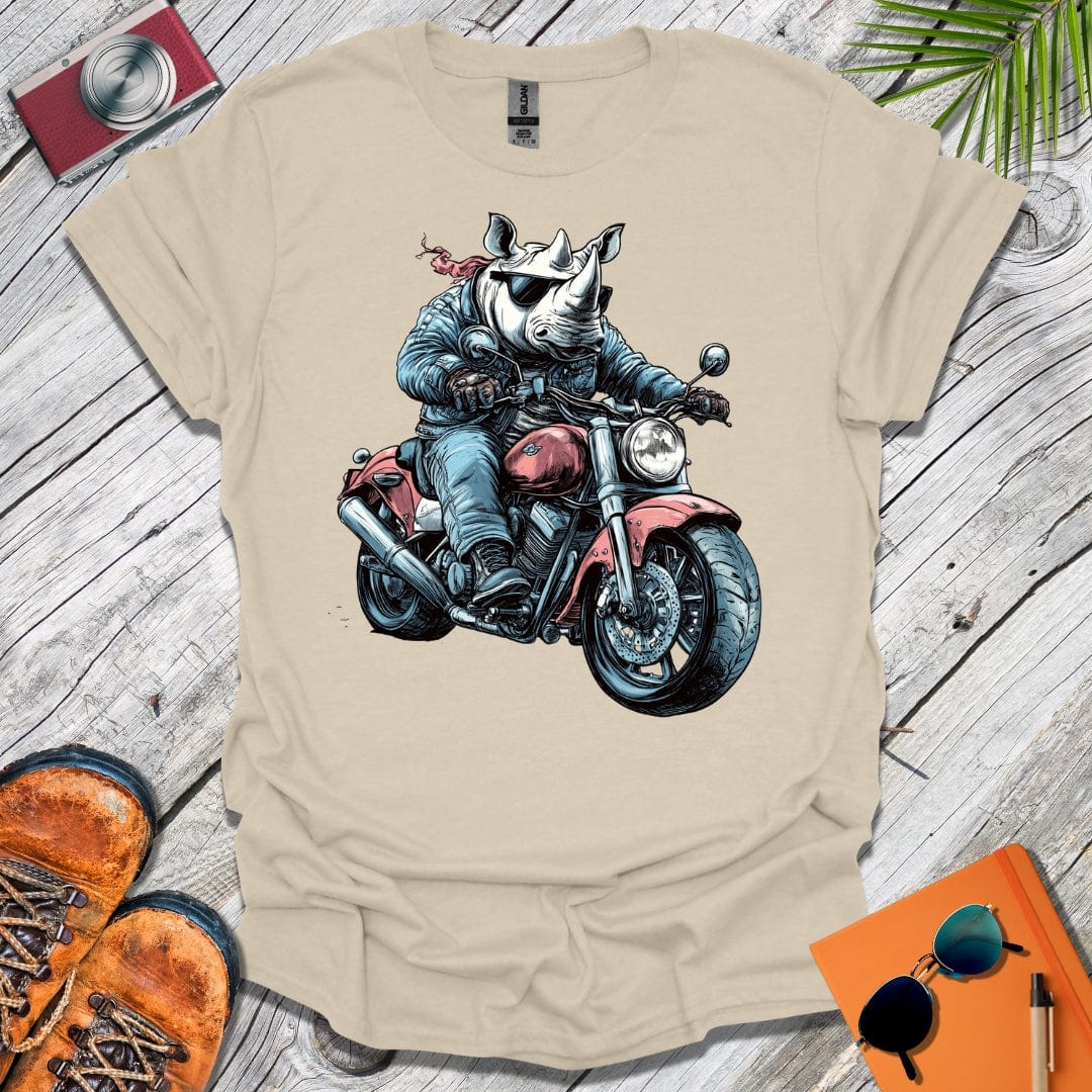 Biker Rhino T-Shirt