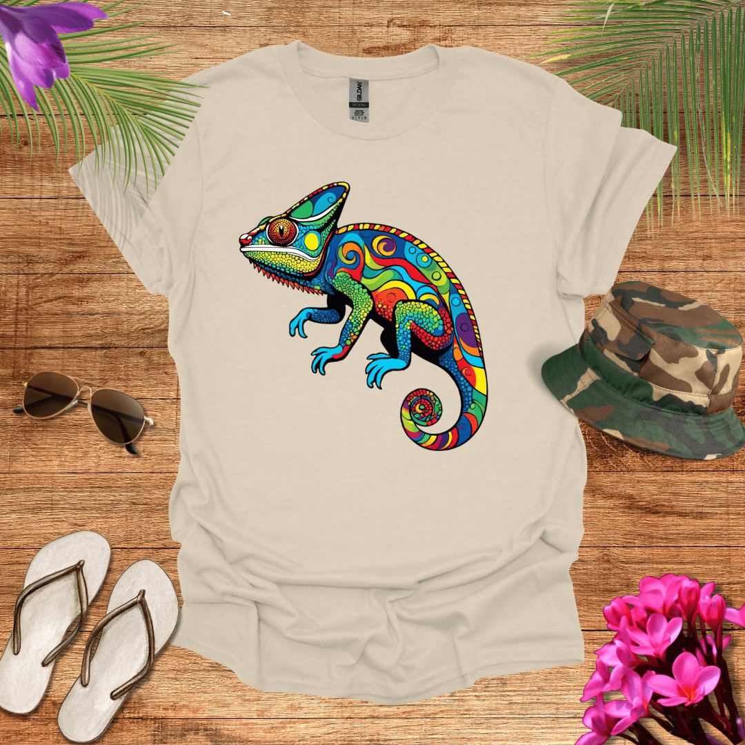 Colourful Chameleon T-Shirt