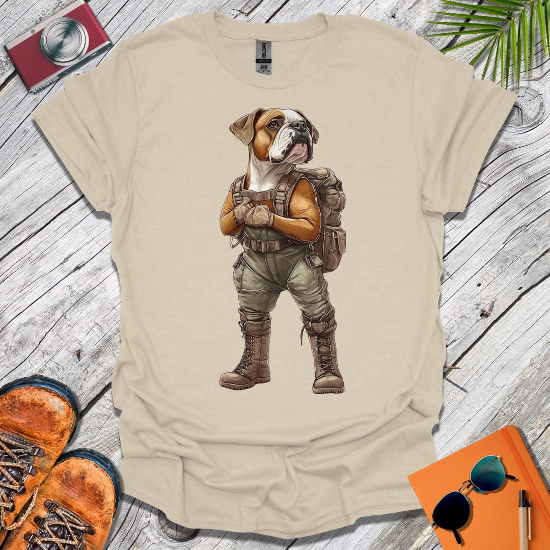 Explorer Boxer Dog T-Shirt