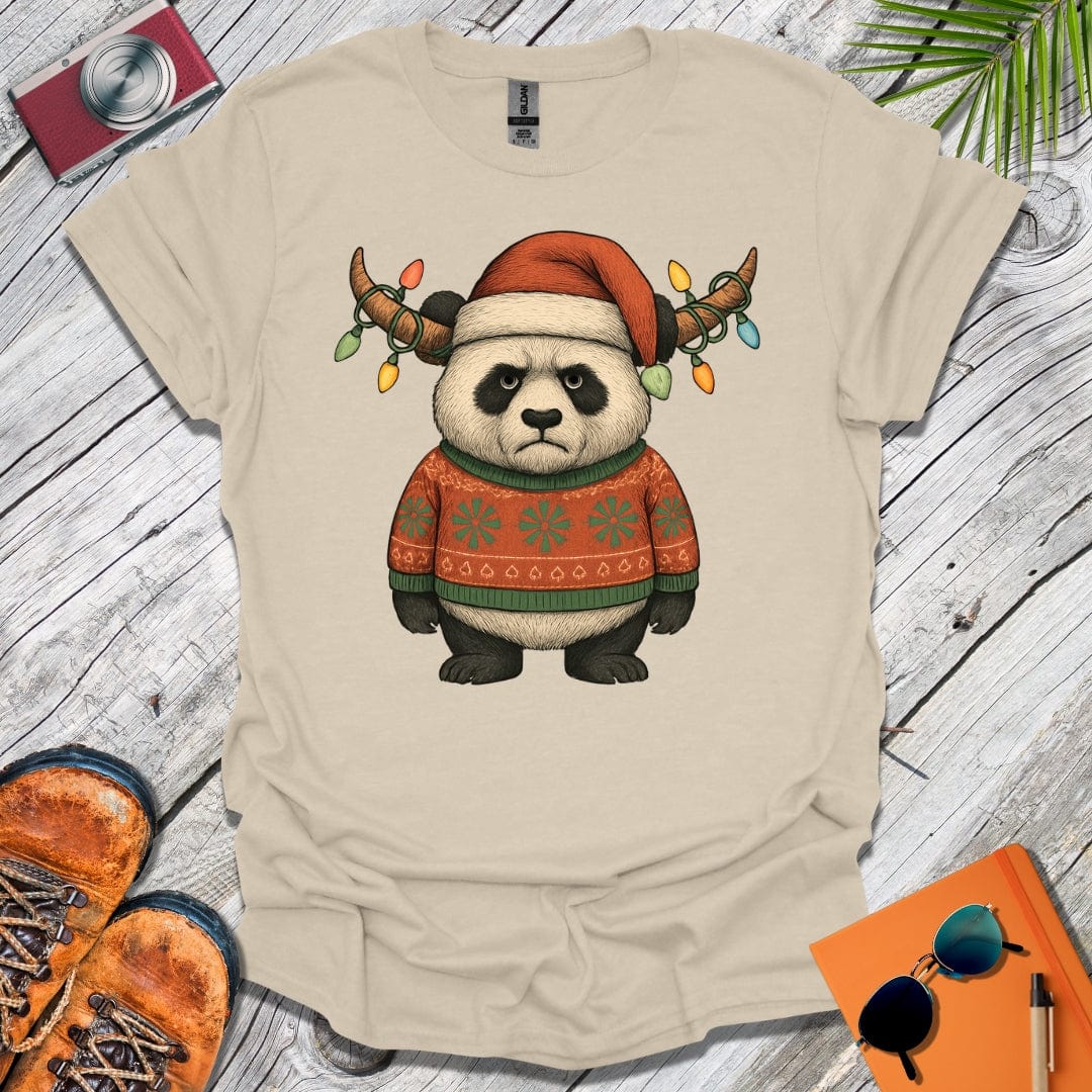 Grumpy Xmas Panda T-Shirt