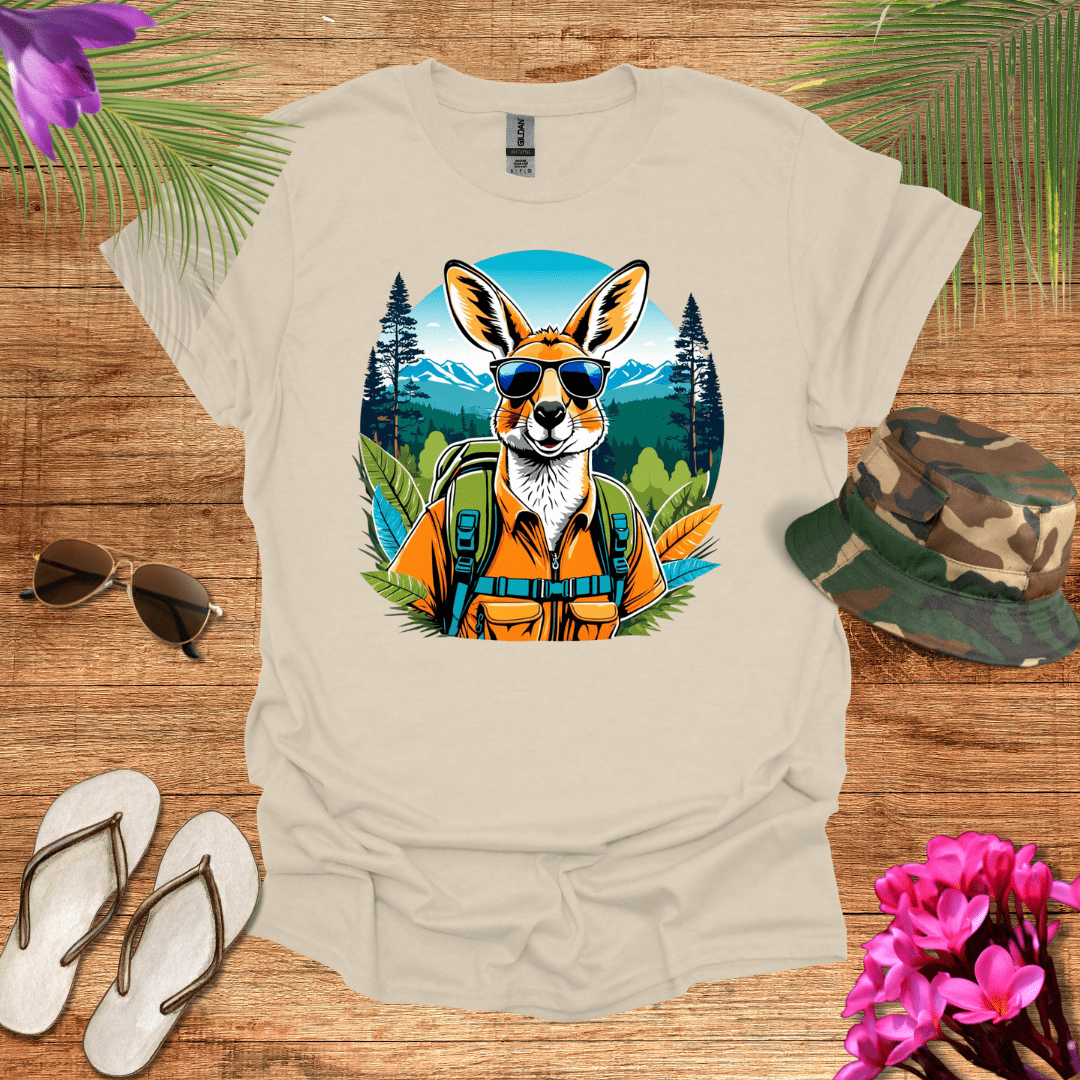 Kangaroo Backpacker T-Shirt