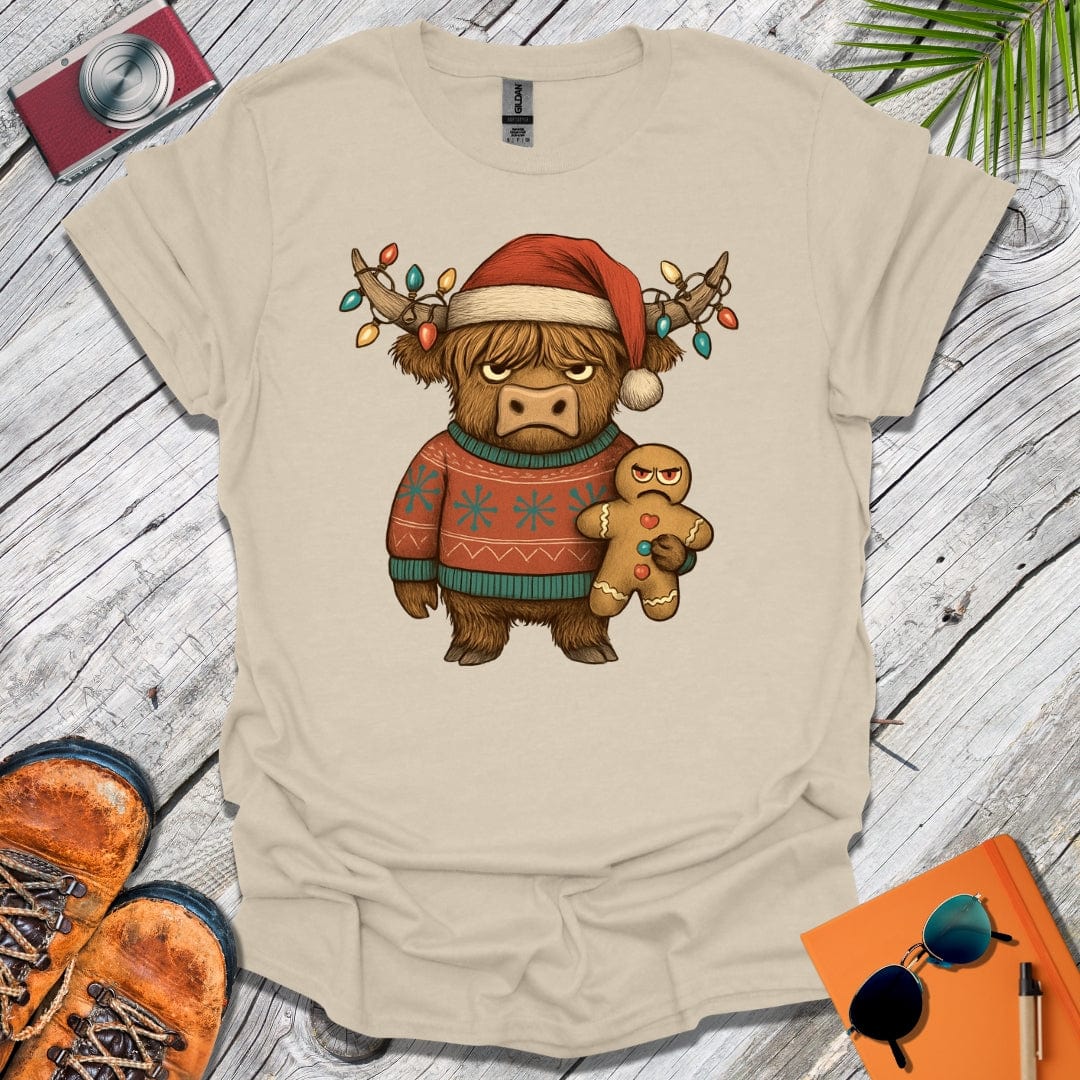 Life & Soul Xmas Cow T-Shirt
