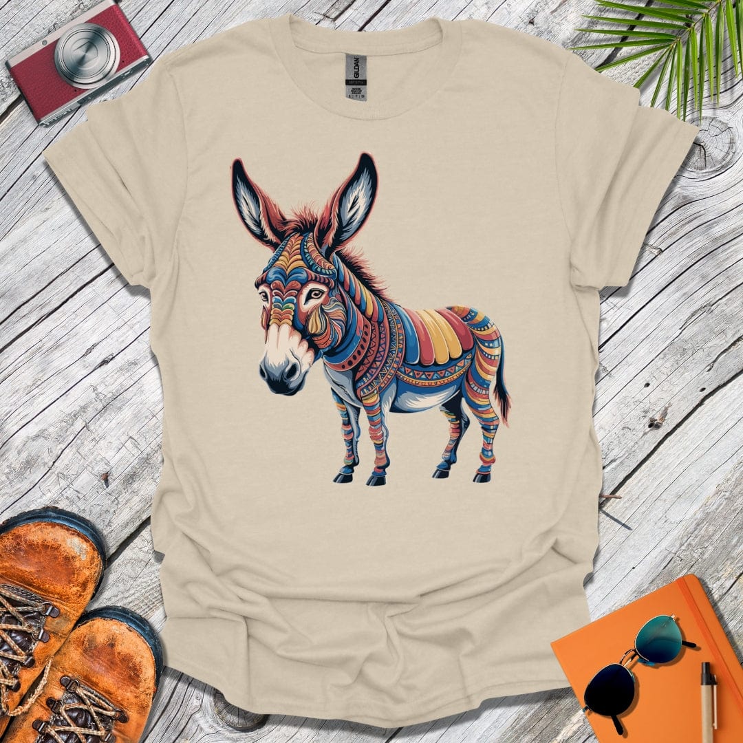 Mandala Donkey T-Shirt