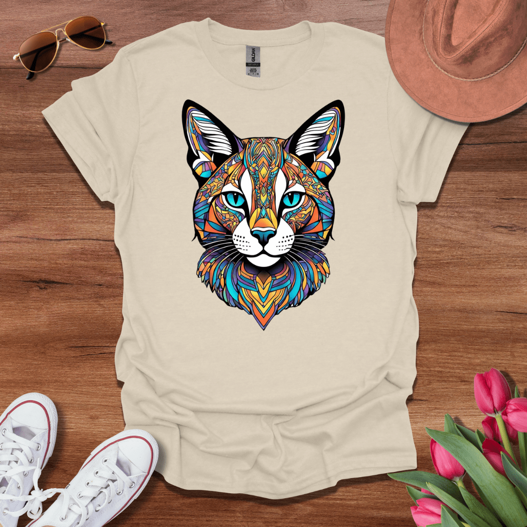 Mosaic Feline T-Shirt