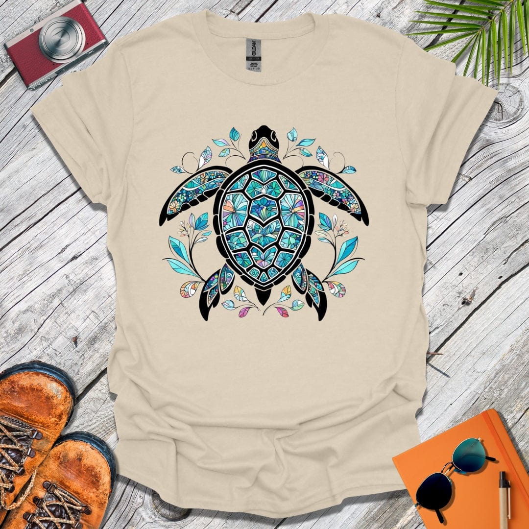 Mosaic Turtle T-Shirt