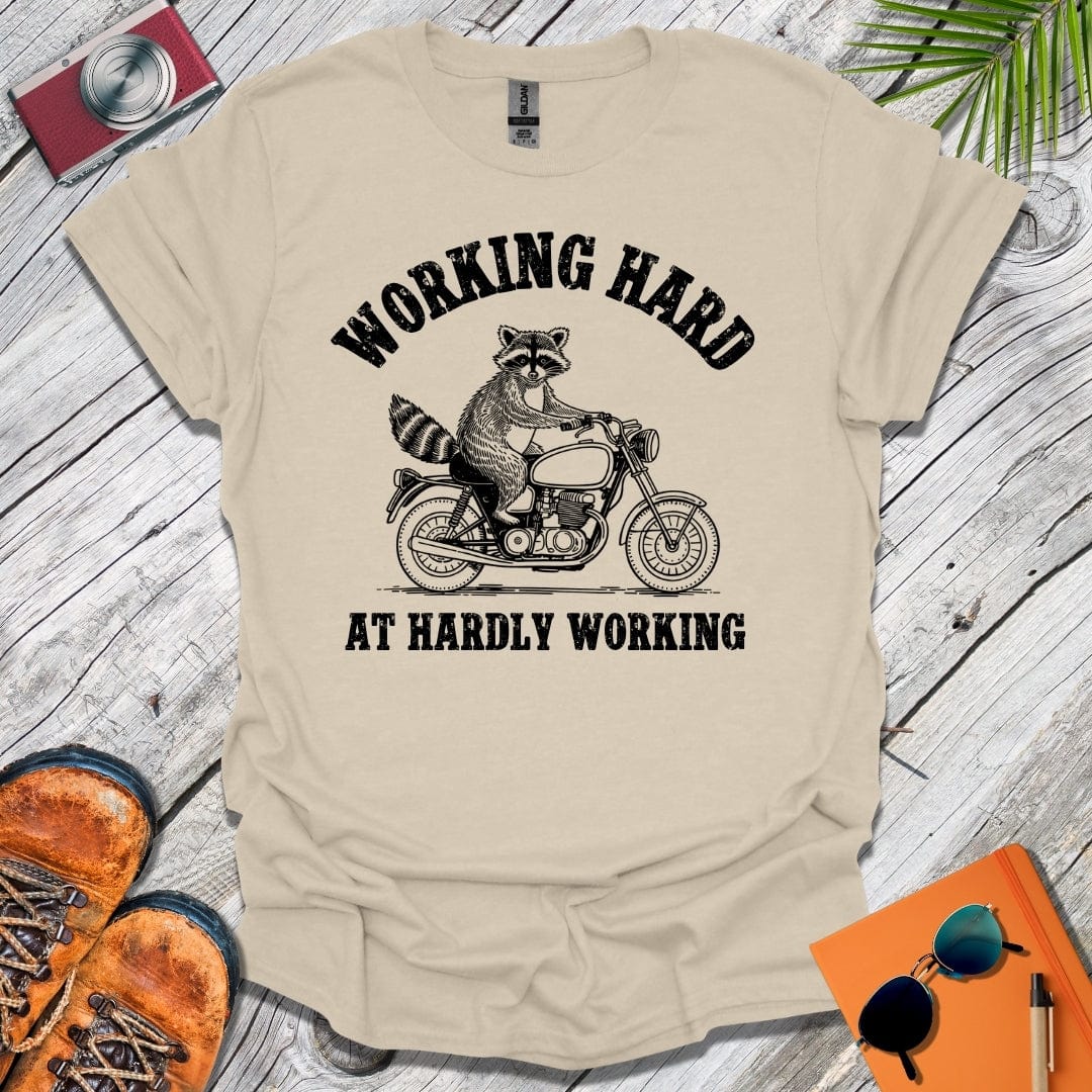 Hardworking Raccoon T-Shirt