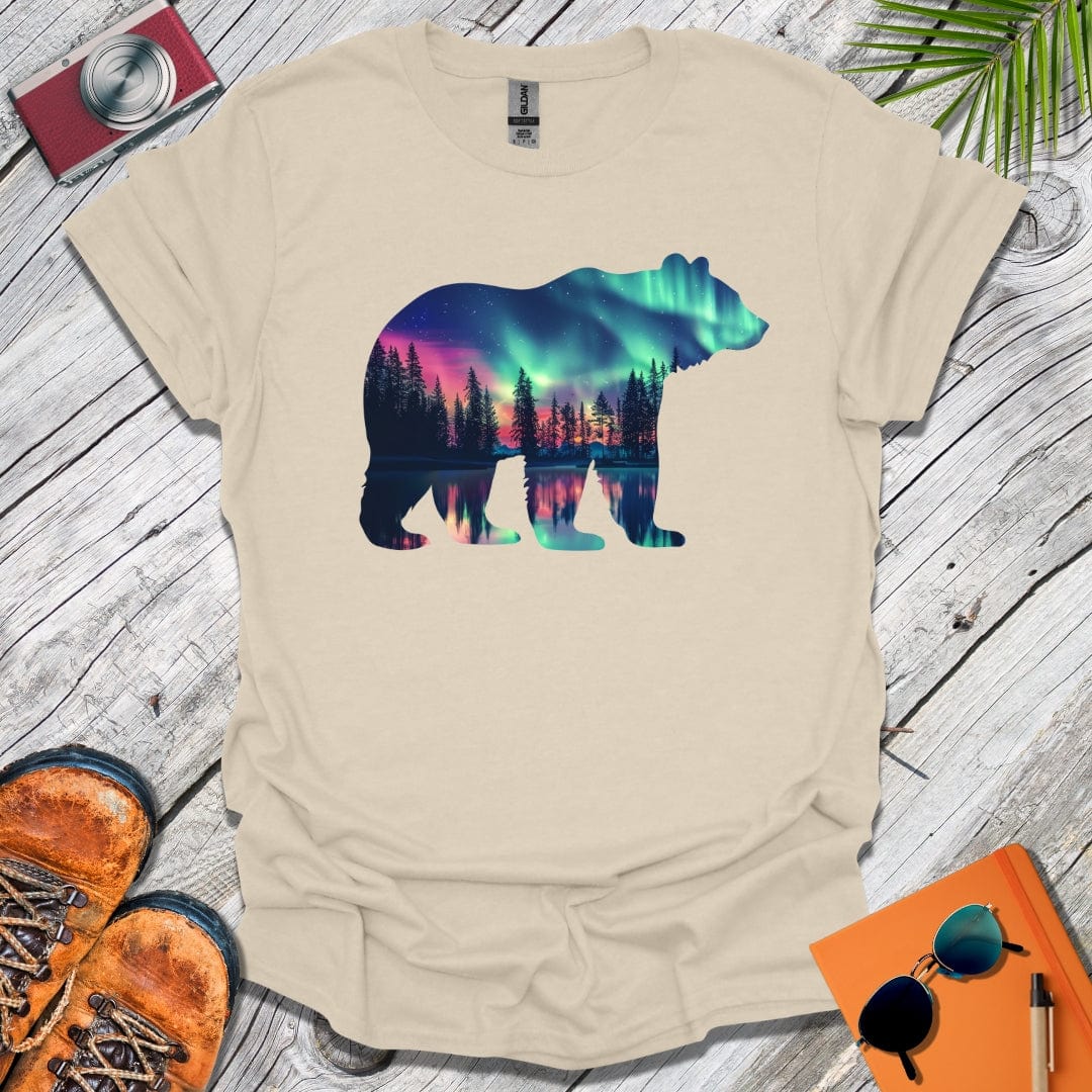 Northern Lights Bear T-Shirt