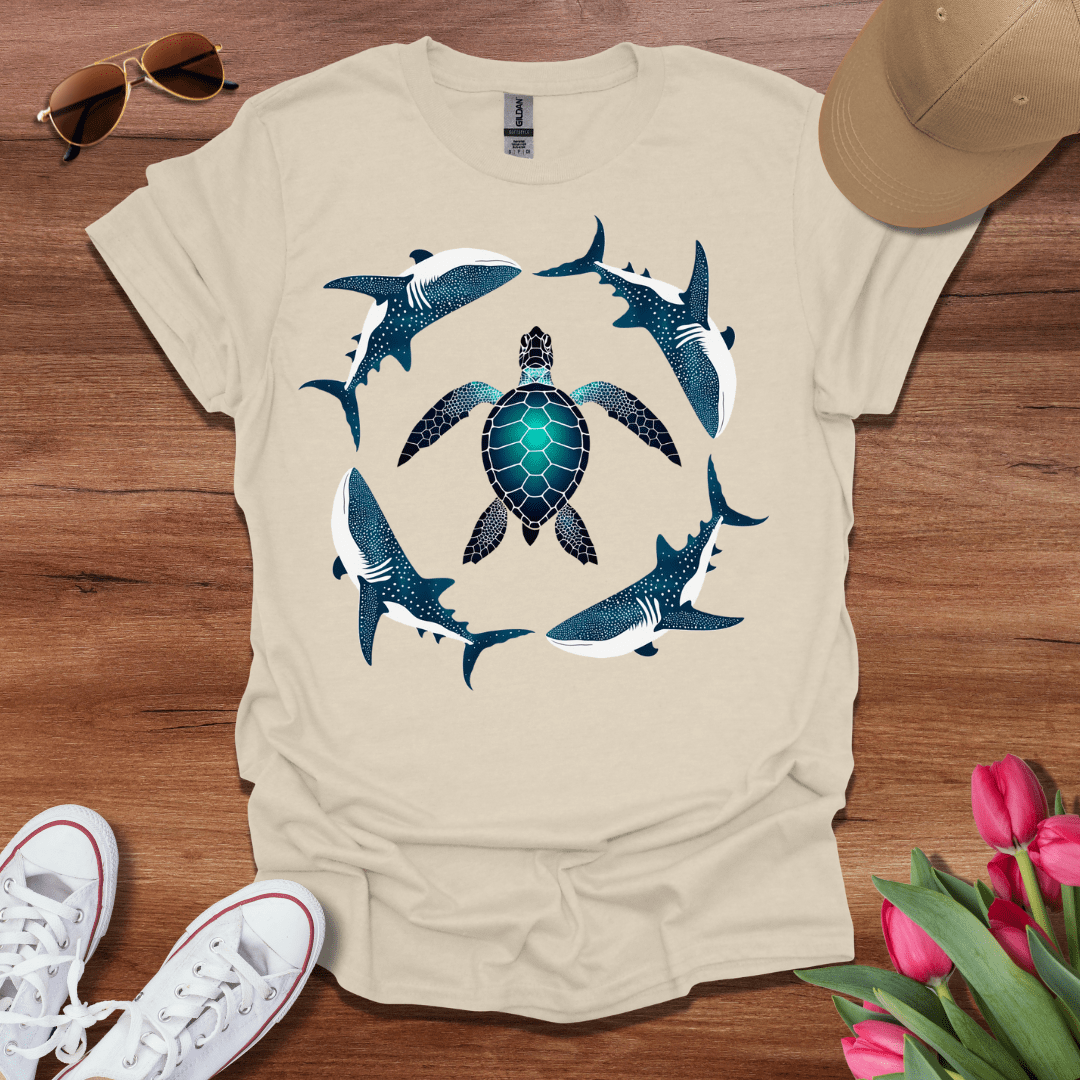Turtle Whale Sharks T-Shirt