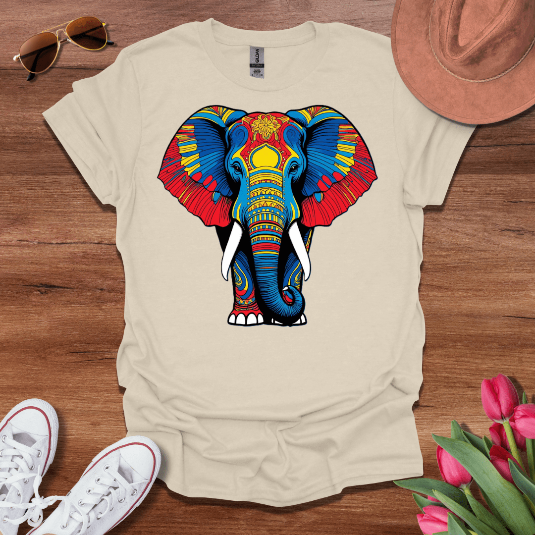 Vibrant Elephant T-Shirt
