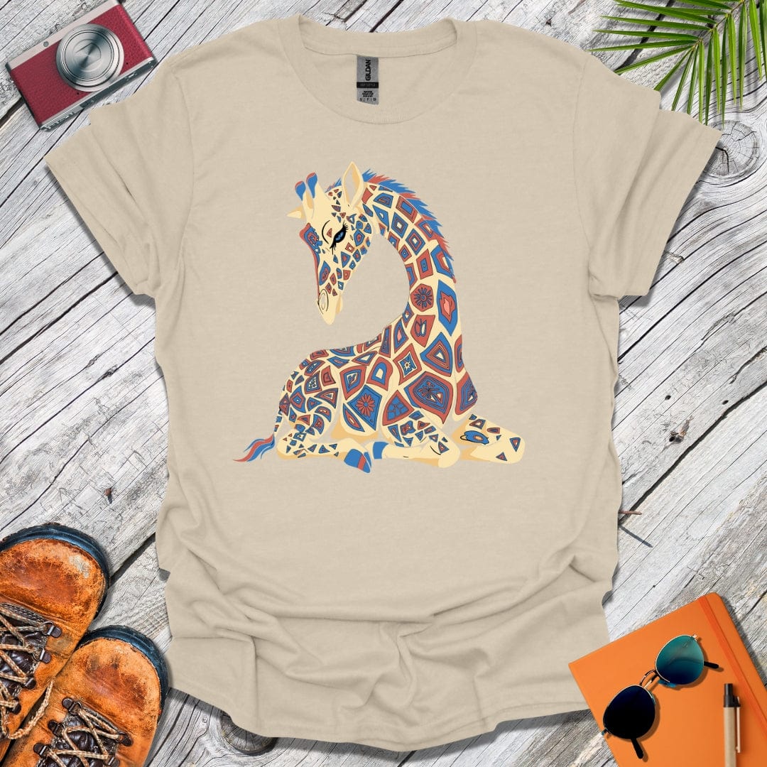 Serene Giraffe T-Shirt