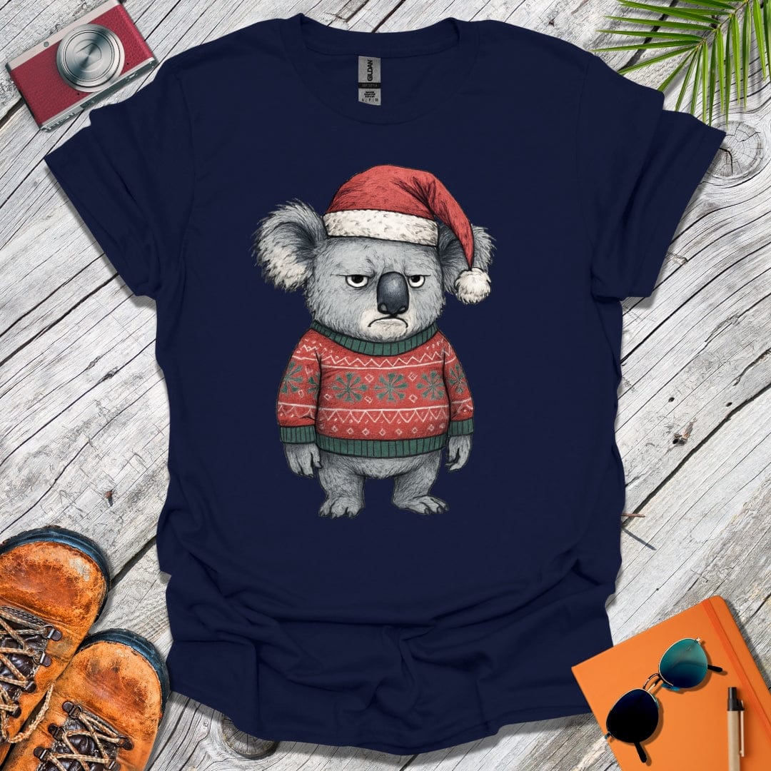 Grumpy Christmas Koala T-Shirt