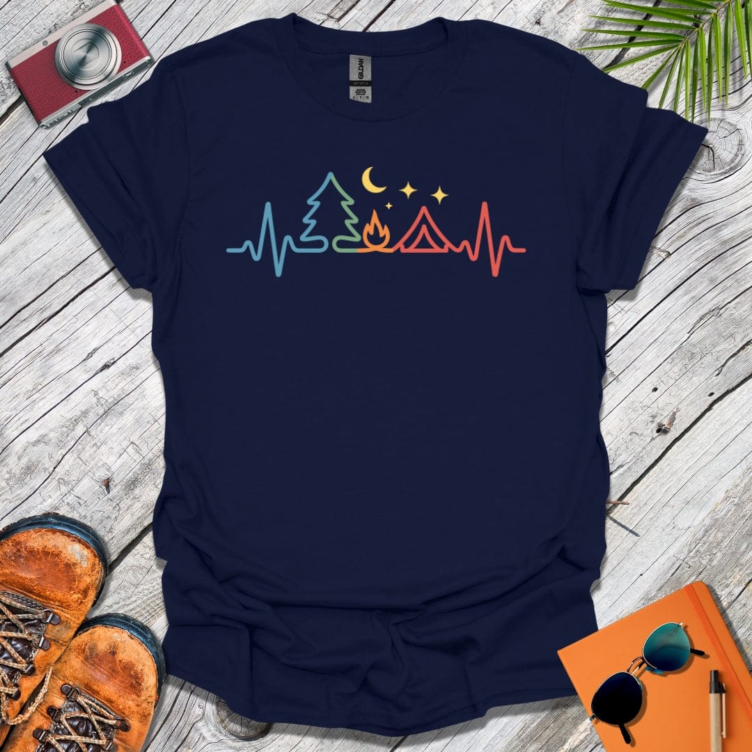 Outdoors Heartbeat T-Shirt
