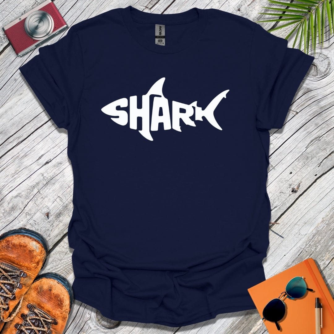 Shark Serif T-Shirt