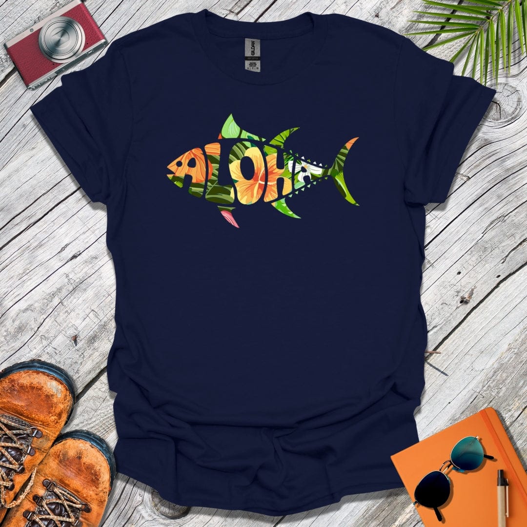 Vibrant Aloha Tuna T-Shirt
