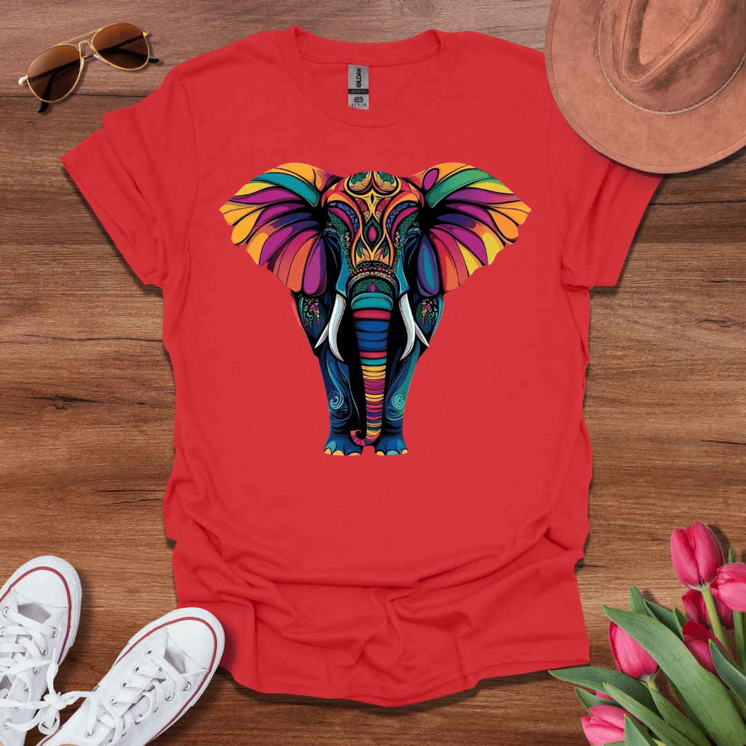 Double Tusk Elephant T-Shirt