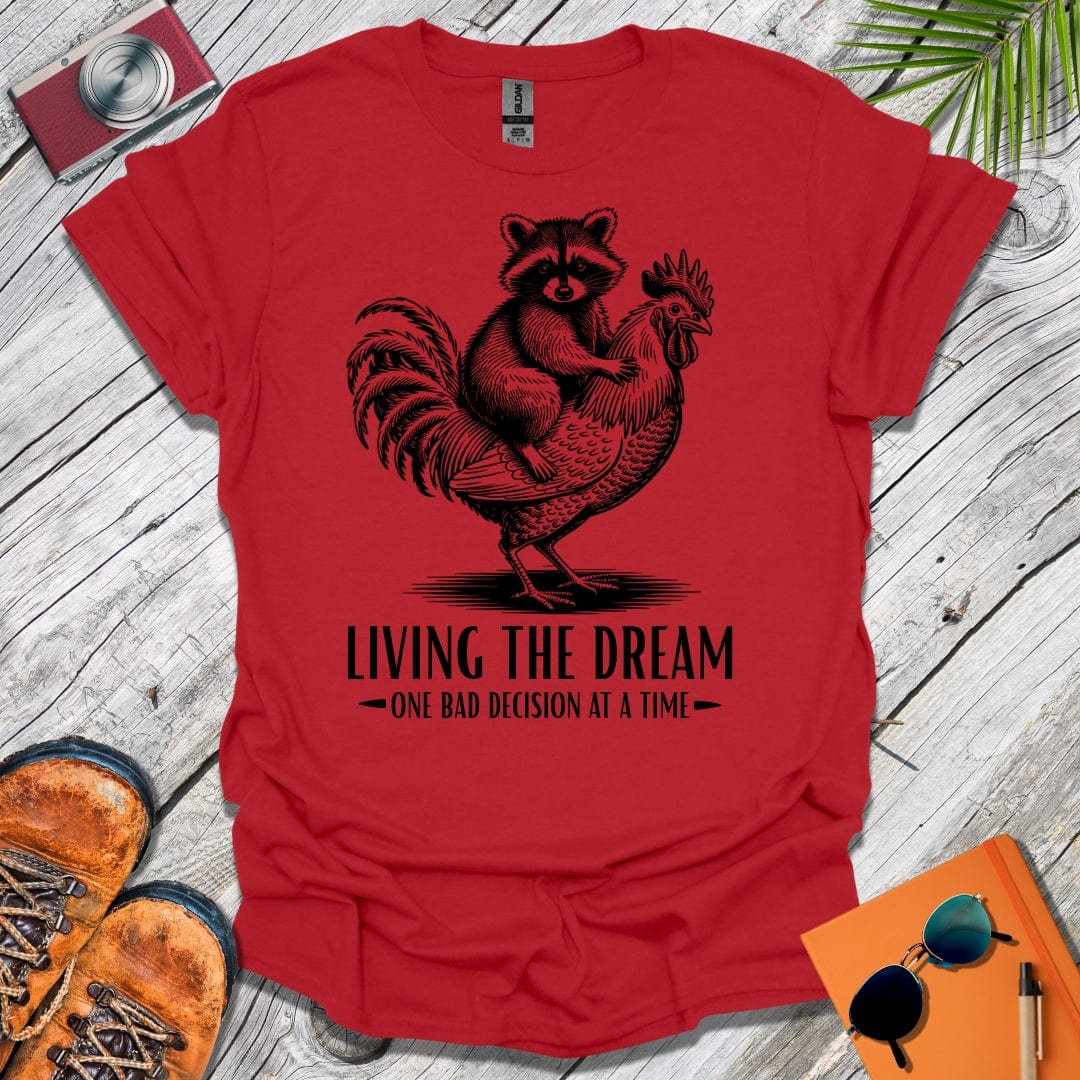 Dream Living Raccoon T-Shirt