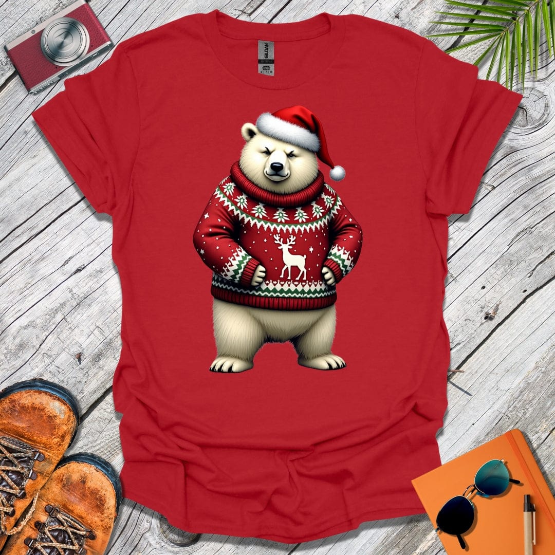 Polar Bear Scrooge T-Shirt
