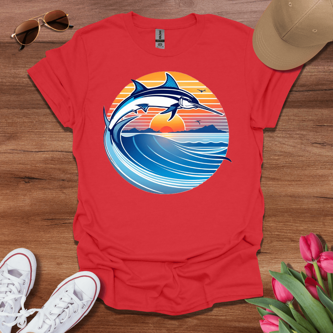 Marlin Sunset T-Shirt