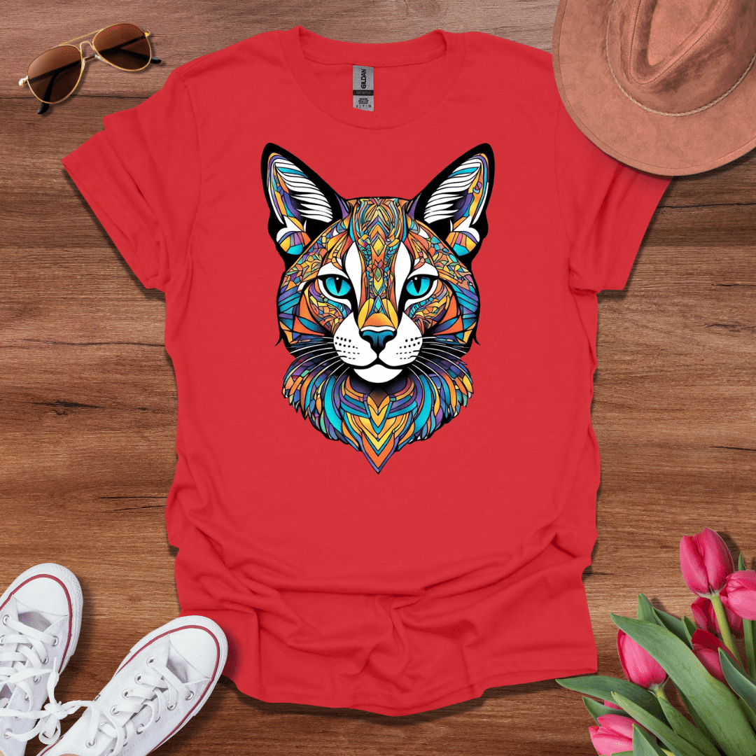 Mosaic Feline T-Shirt