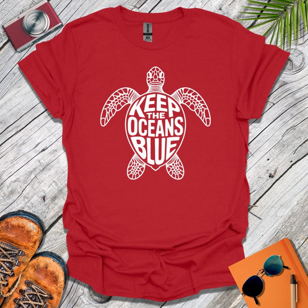 Oceans Blue Turtle T-Shirt