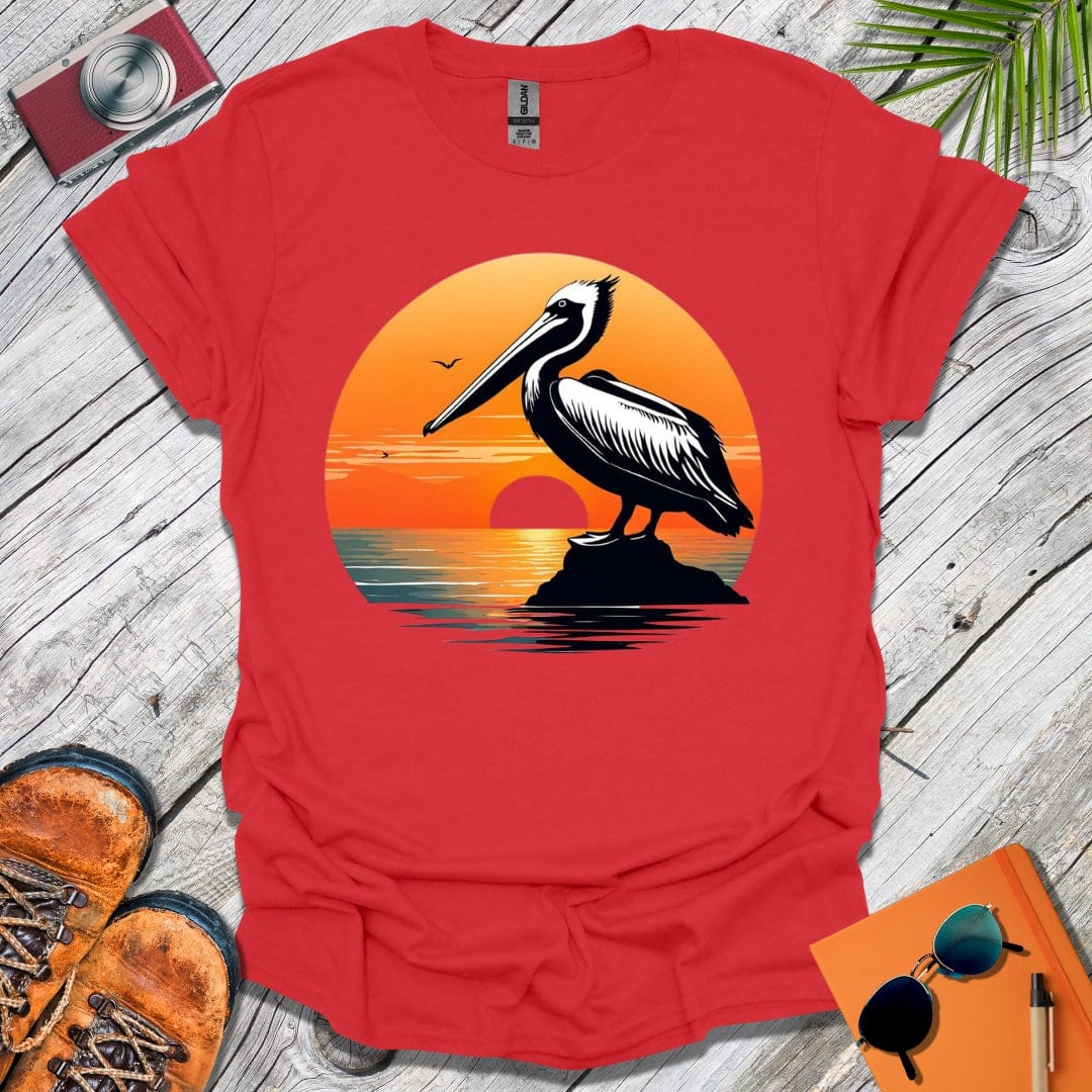 Pelican Sunset T-Shirt