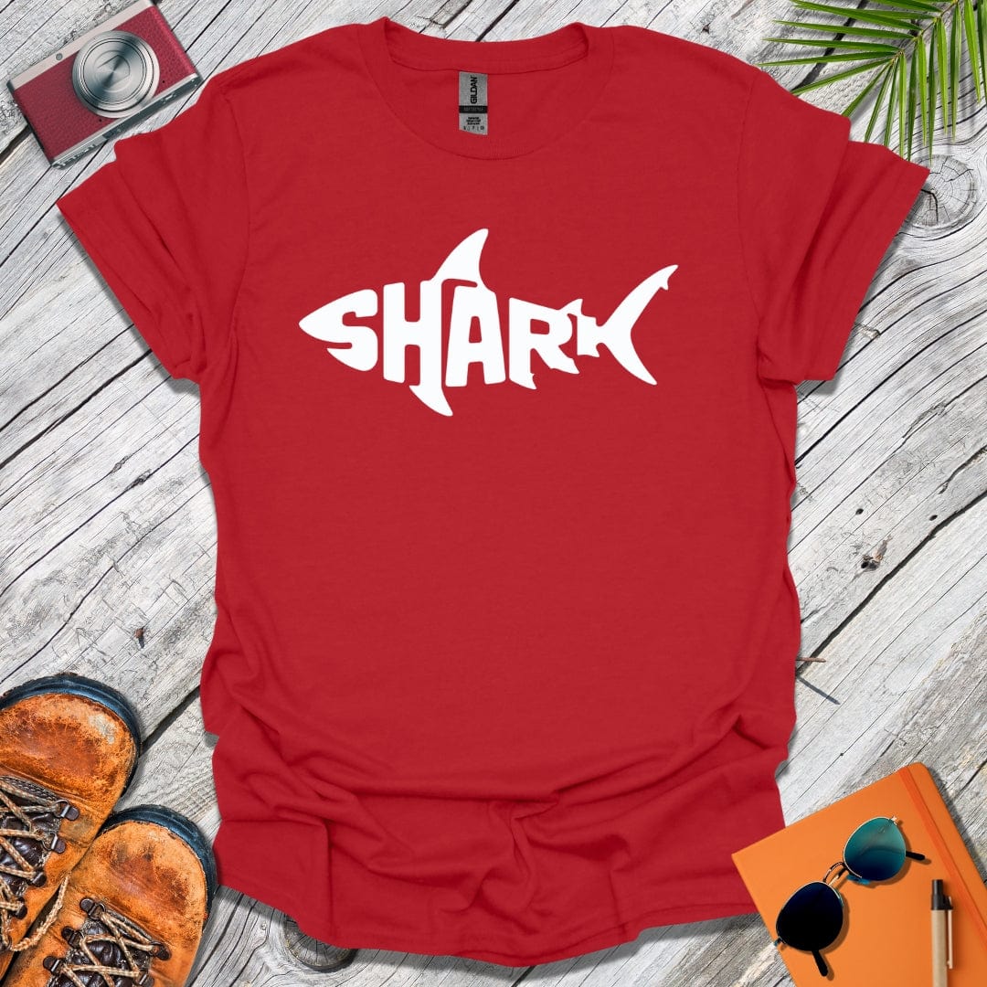 Shark Serif T-Shirt