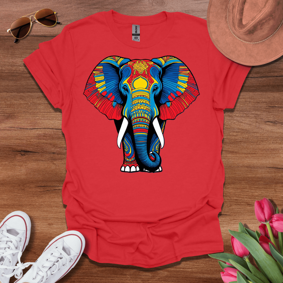 Vibrant Elephant T-Shirt