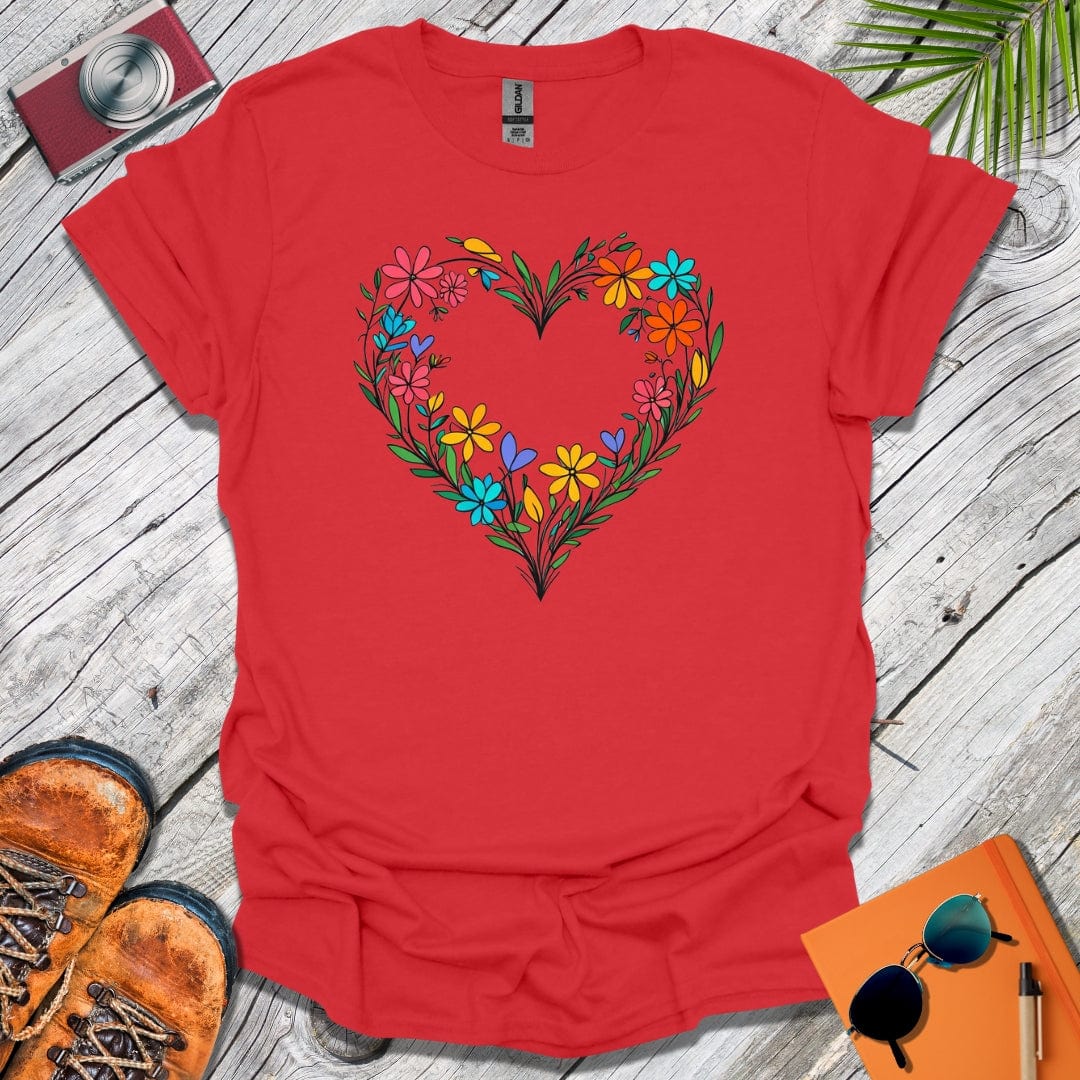Wildflower Heart T-Shirt