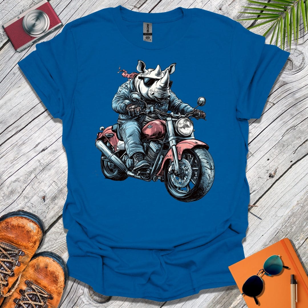 Biker Rhino T-Shirt