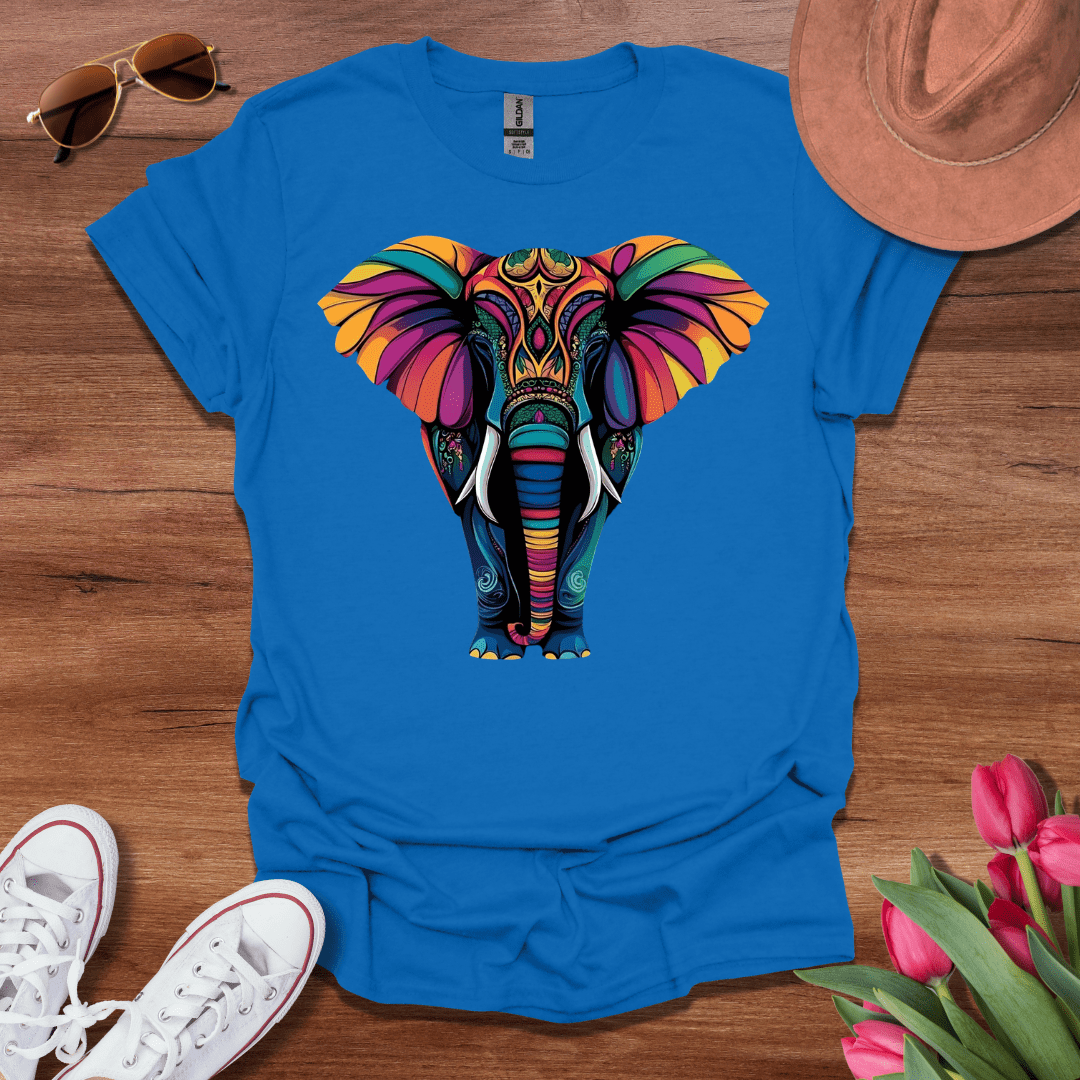 Double Tusk Elephant T-Shirt