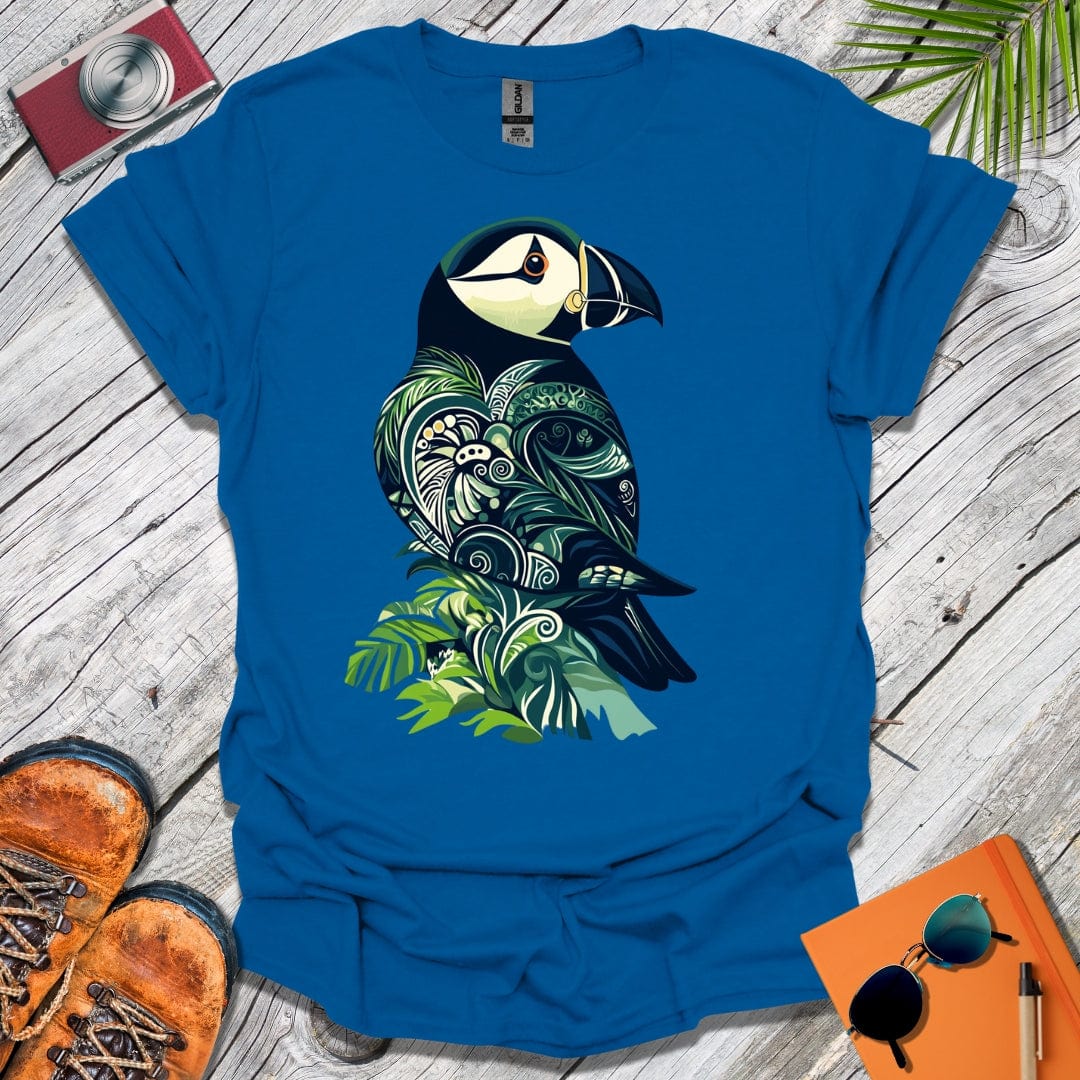 Green Puffin T-Shirt