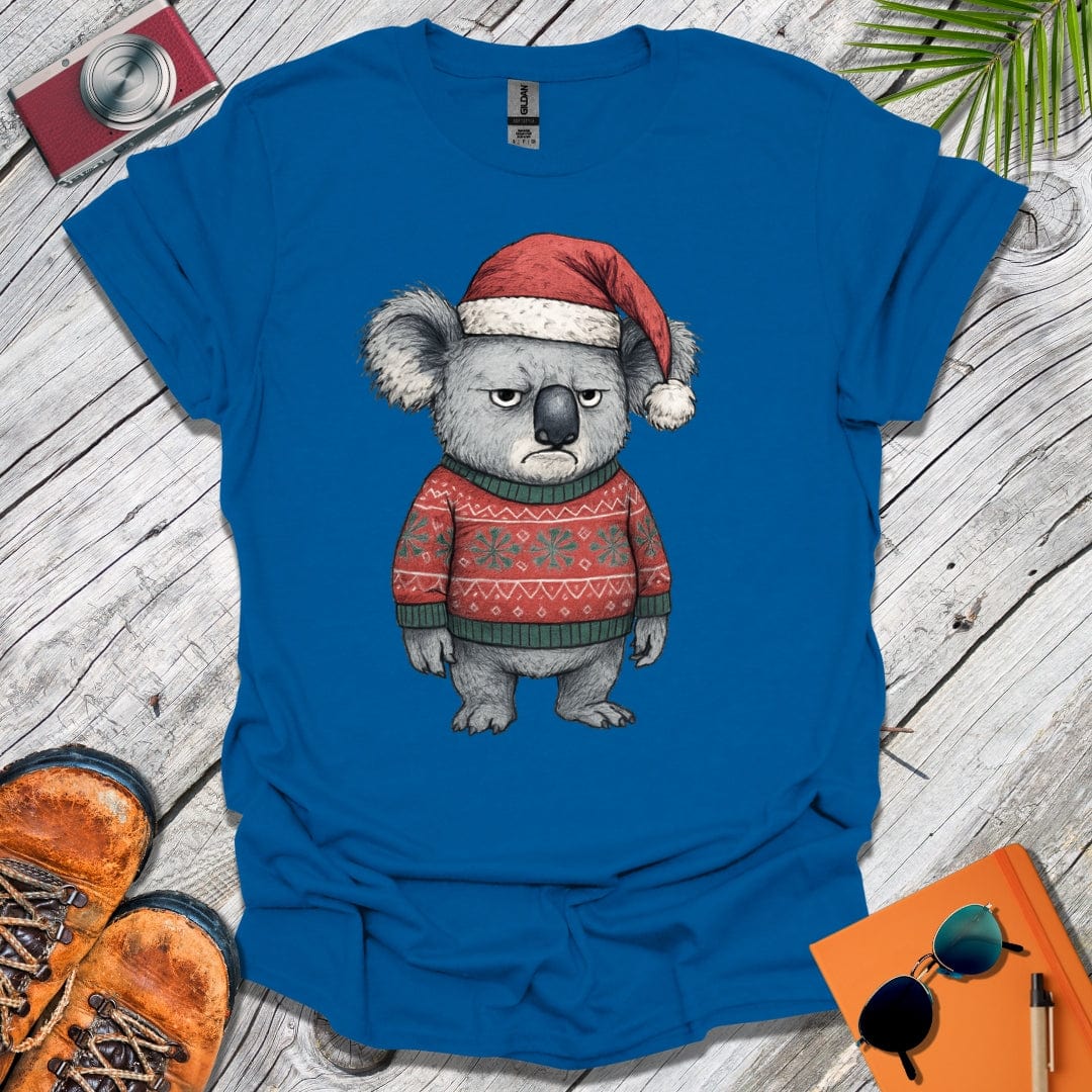 Grumpy Christmas Koala T-Shirt