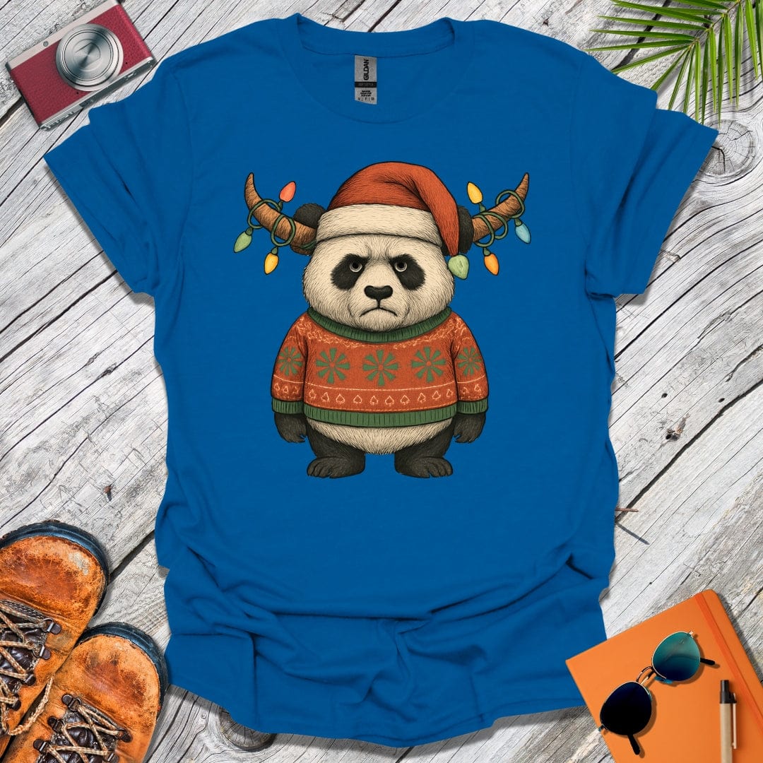 Grumpy Xmas Panda T-Shirt