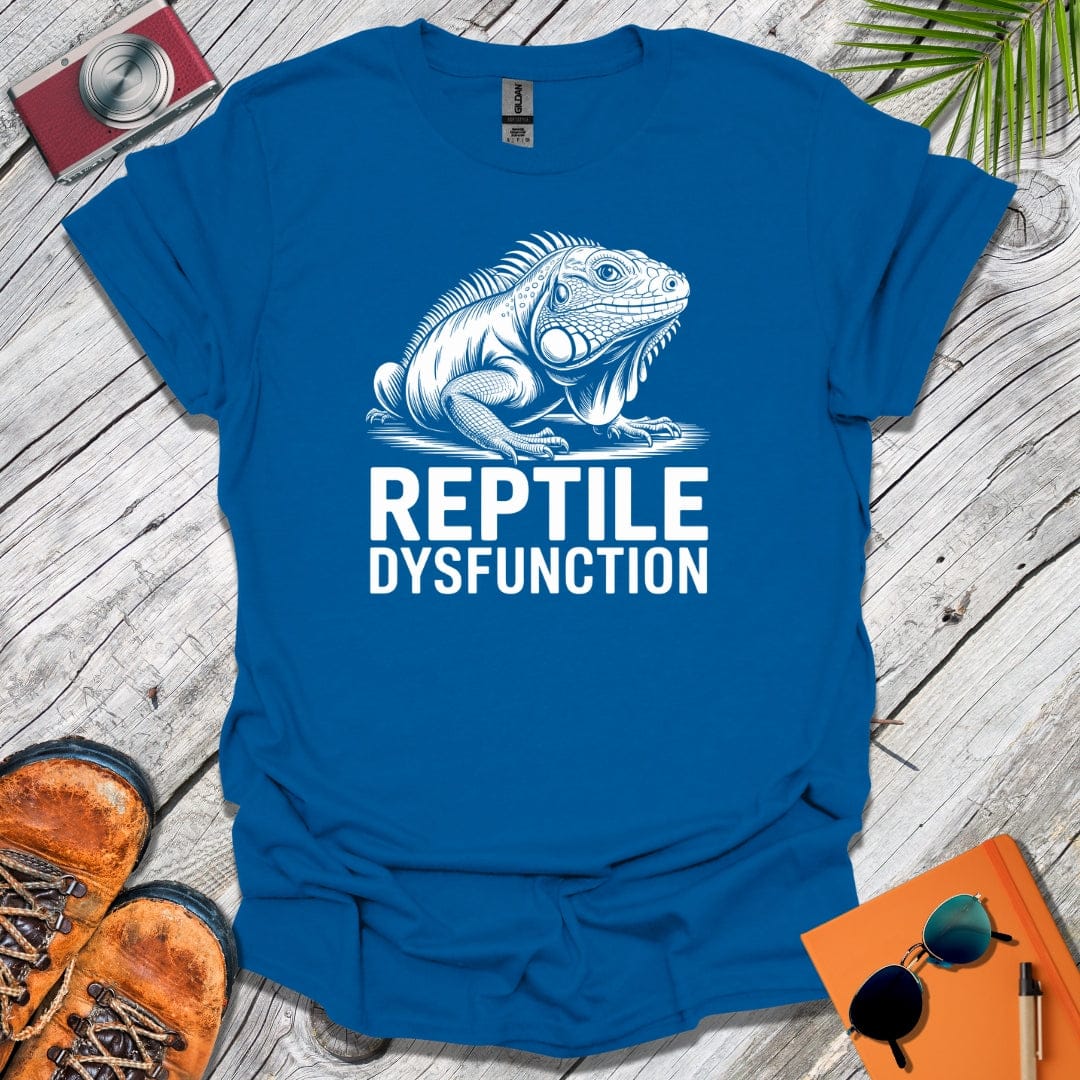 Iguana Reptile Dysfunction T-Shirt