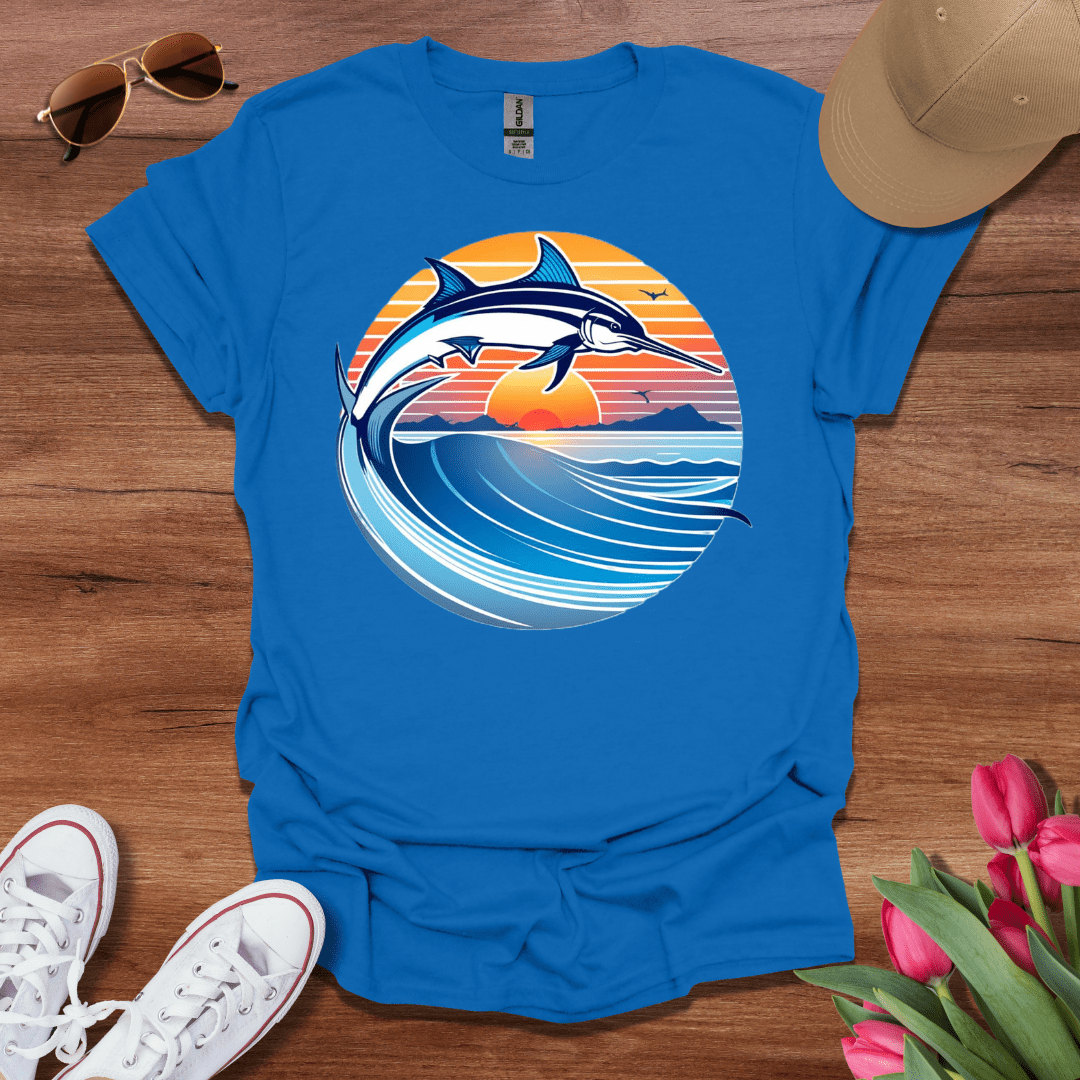 Marlin Sunset T-Shirt
