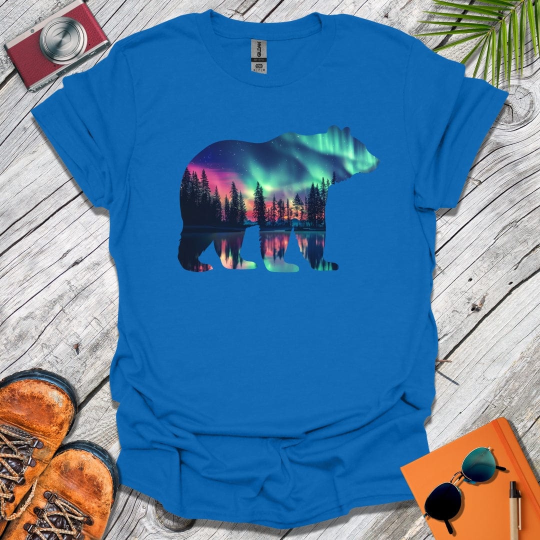 Northern Lights Bear T-Shirt