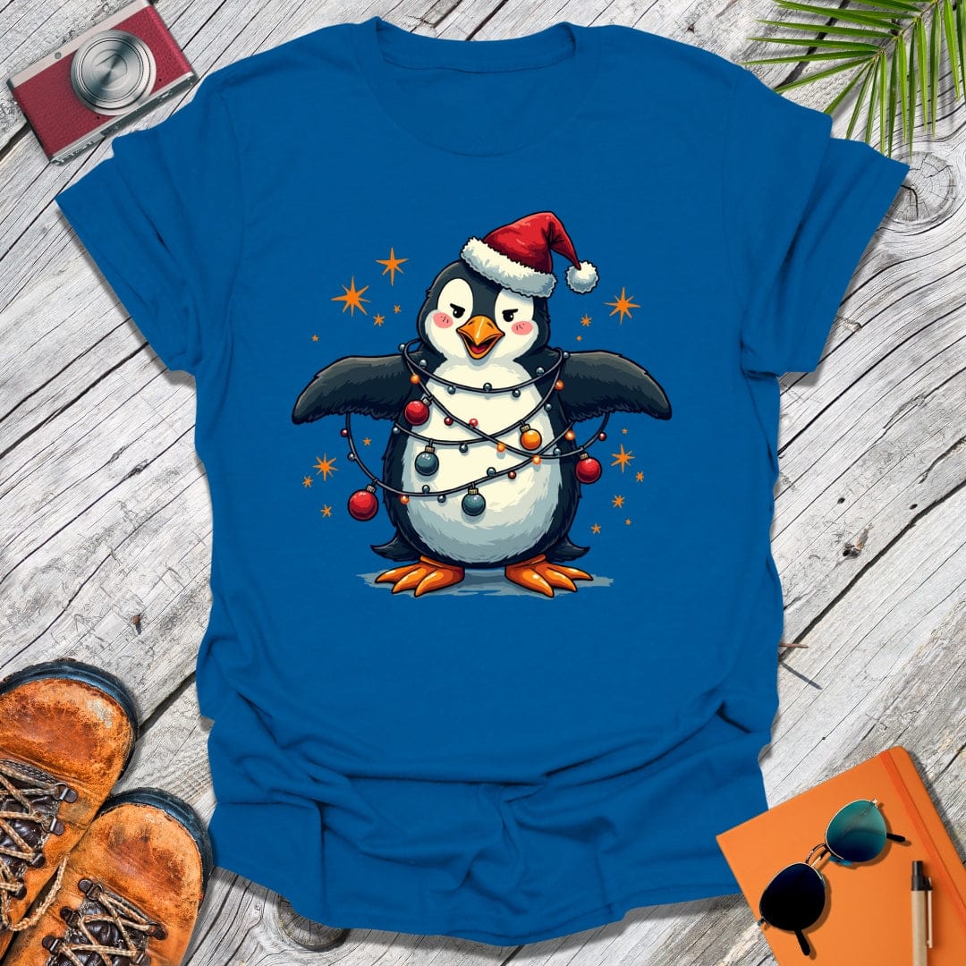 Xmas Mischief Penguin T-Shirt