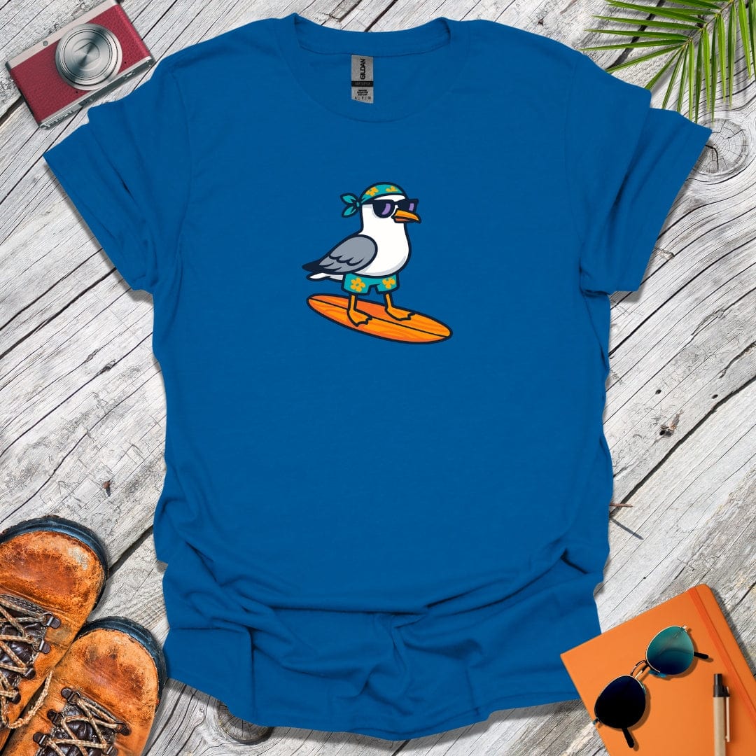 Surfing Seagull T-Shirt