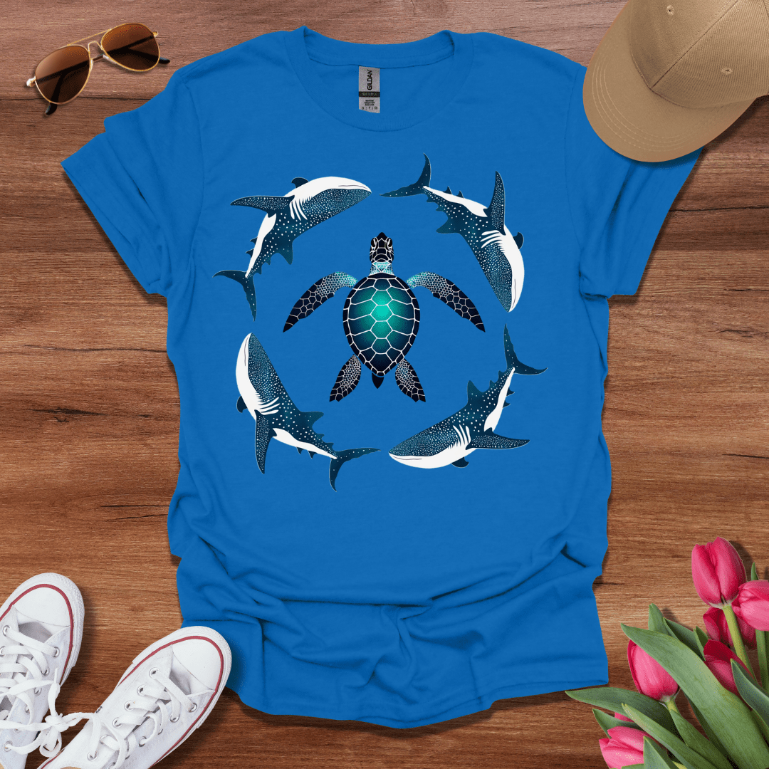 Turtle Whale Sharks T-Shirt