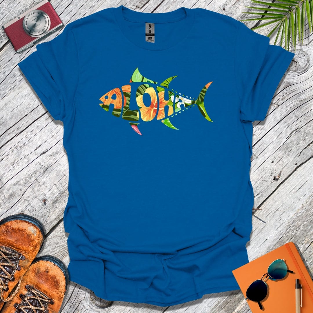 Vibrant Aloha Tuna T-Shirt