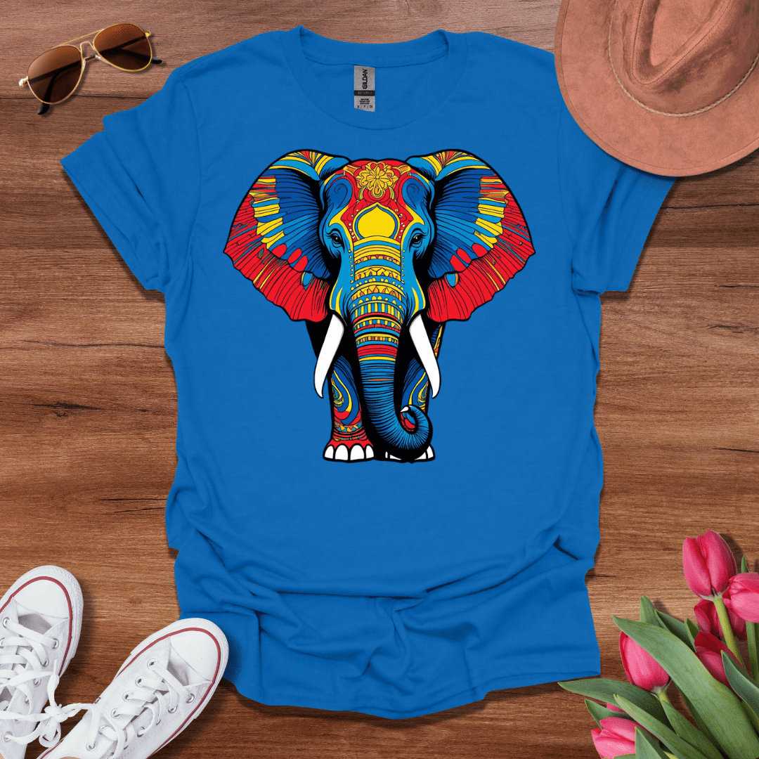 Vibrant Elephant T-Shirt