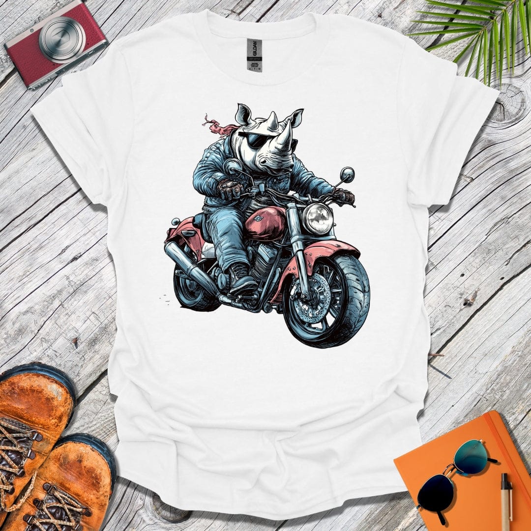 Biker Rhino T-Shirt
