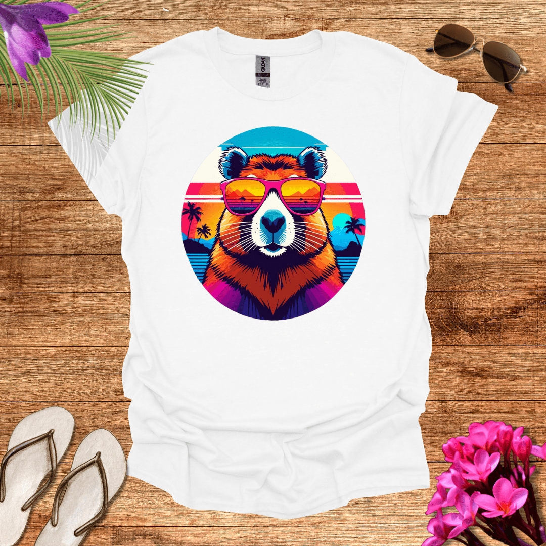 Capybara Sunset T-Shirt