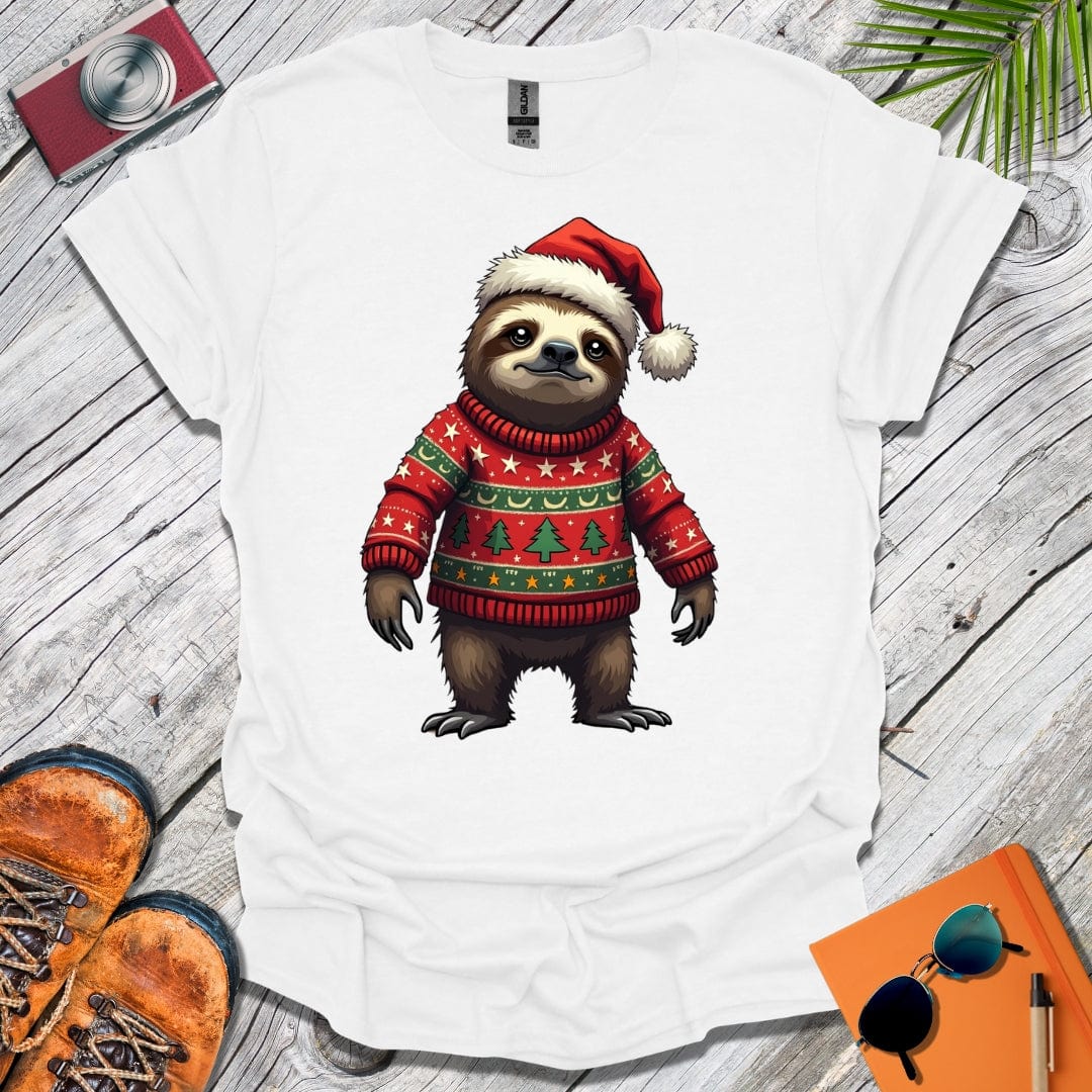 Surly Christmas Sloth T-Shirt