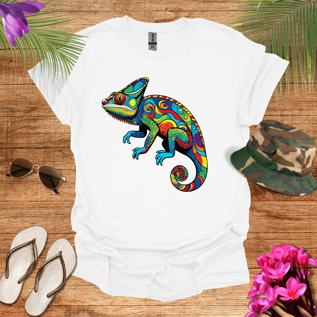 Colourful Chameleon T-Shirt