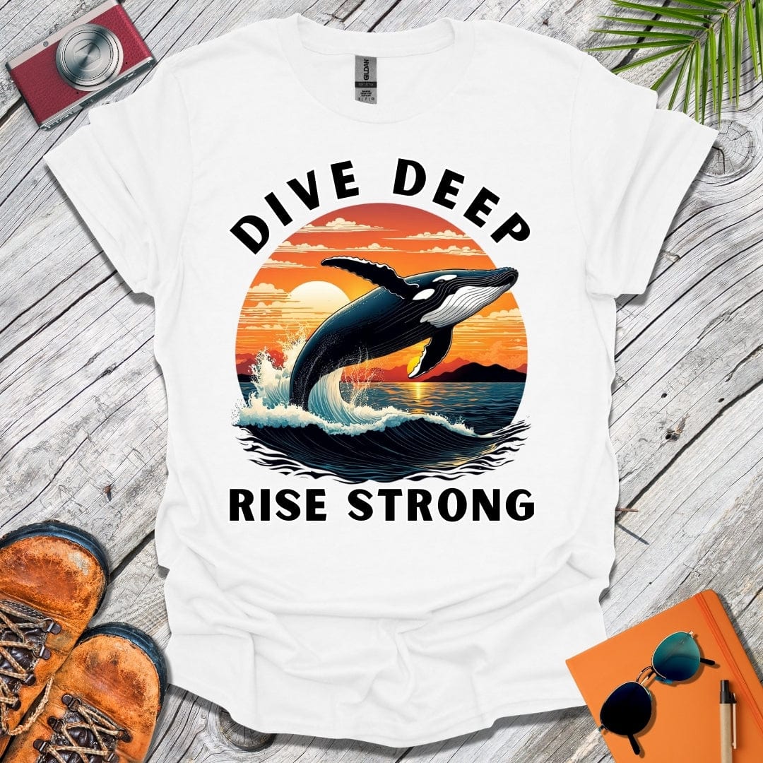 Dive Deep Rise Strong T-Shirt