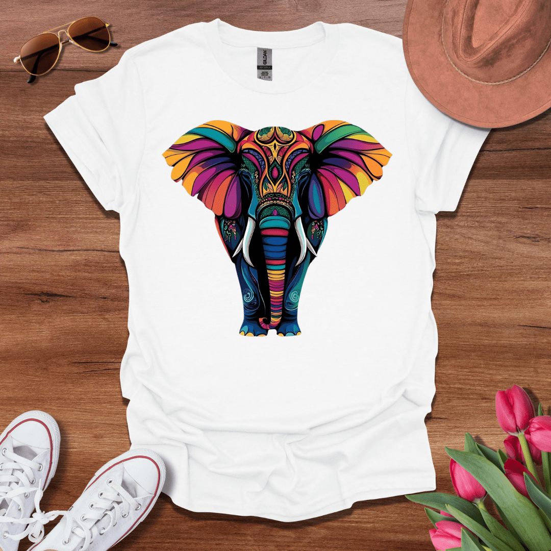 Double Tusk Elephant T-Shirt