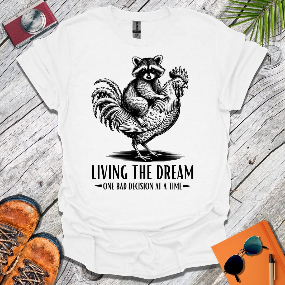 Dream Living Raccoon T-Shirt