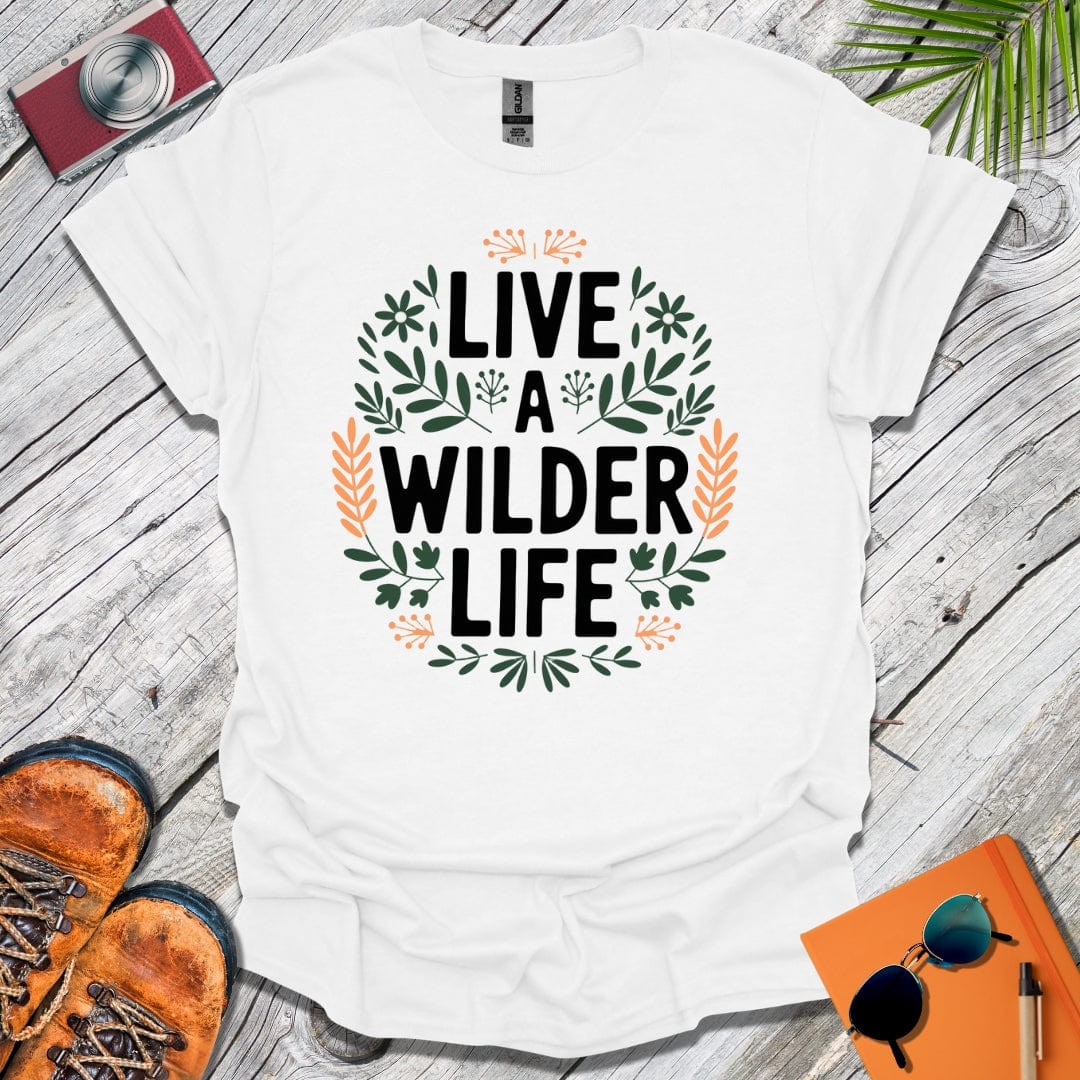 Live a Wilder Life Botanical T-Shirt